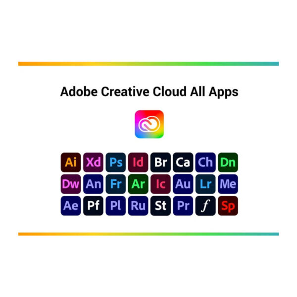 Creative Cloud All Apps – 12-Month Subscription (Shared Account)