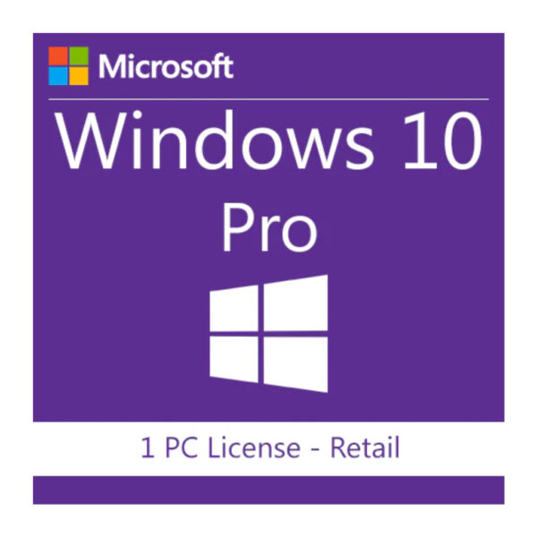 Windows 10 Professional 32/64 Bit Retail License Key